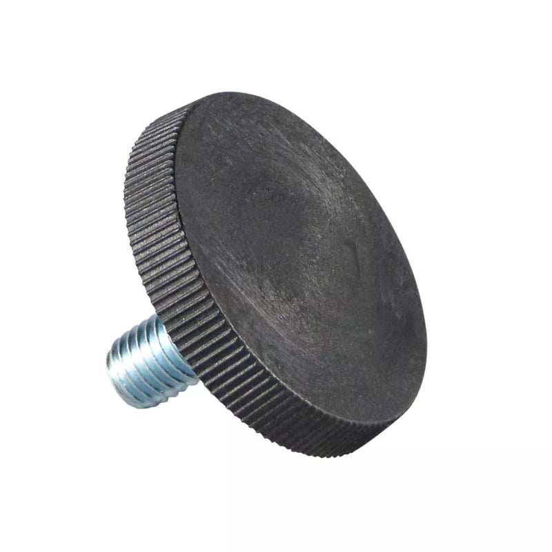 Adjustable foot M08x50 with fixed base 30mm