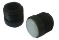 Inslagdop rond met TPU laag 25mm