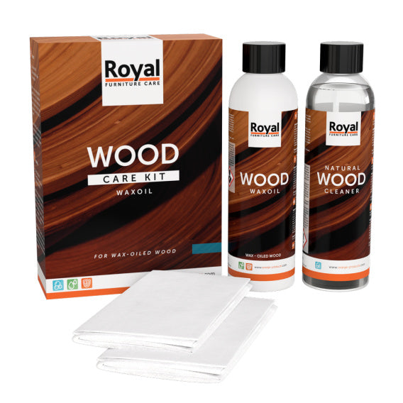 Wood Care Kit Wax Oil (2x 250ml)