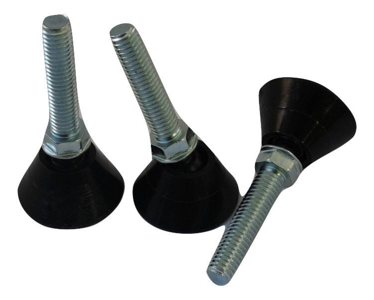 Articulated foot, 30mm, M8x50
