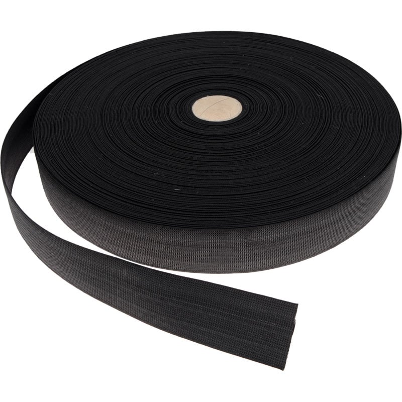 Elastic Webbing, seating quality, per full roll (100m)