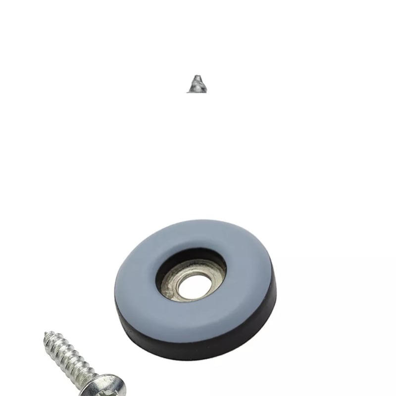Teflon glide with screw 25mm
