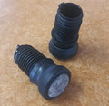 Insteekdop 22mm met kogelvoet 25mm met vilt