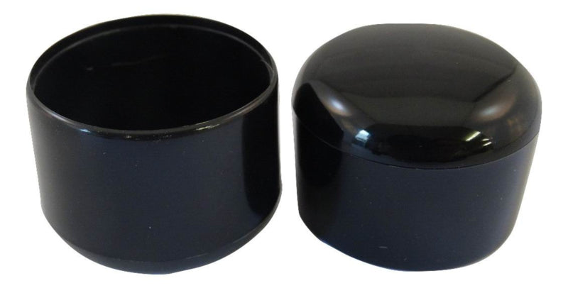 PVC Cover Cap 25/26mm Black