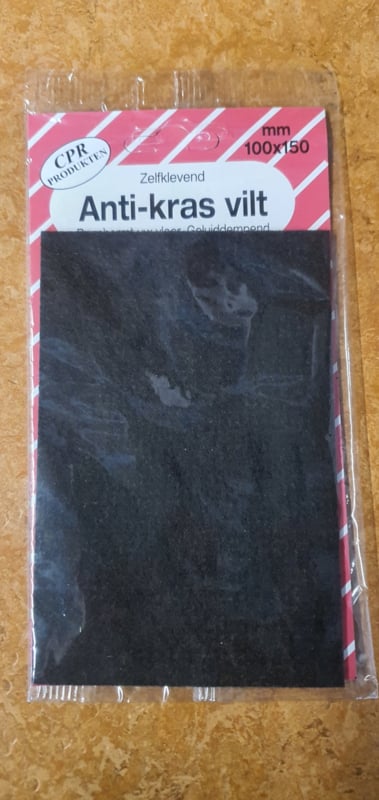 Anti-kras Vilt 100x150mm Bruin